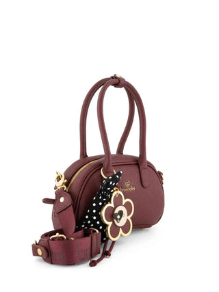 BORSA A SPALLA DONNA - BRACCIALINI BORDEAUX - B19225-YY 2