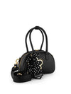 BORSA A SPALLA DONNA - BRACCIALINI NERO - B19225-YY 2