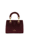 BORSA A MANO DONNA - BRACCIALINI BORDEAUX - B19241-YY 1