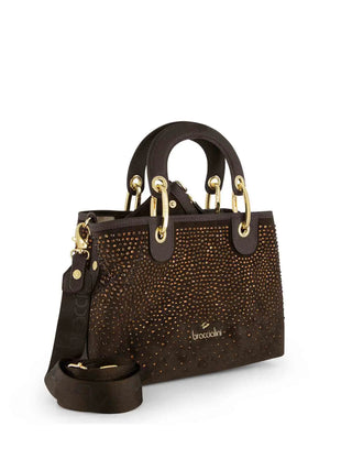 BORSA A MANO DONNA - BRACCIALINI MARRONE - B19241-YY 2