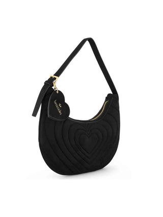 BORSA A SPALLA DONNA - BRACCIALINI NERO - B19255-YY 2