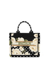 BORSA A MANO DONNA - BRACCIALINI BIANCO-NERO - B19281-TY 1