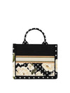BORSA A MANO DONNA - BRACCIALINI BIANCO-NERO - B19281-TY 3