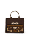 BORSA A MANO DONNA - BRACCIALINI MARRONE - B19281-TY 3
