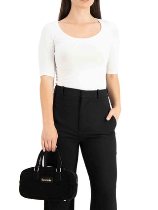 BORSA A MANO DONNA - BRACCIALINI NERO - B19370-PP 5