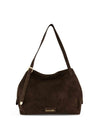 BORSA A SPALLA DONNA - BRACCIALINI MARRONE - B19373-PP 1