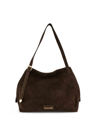 BORSA A SPALLA DONNA - BRACCIALINI MARRONE - B19373-PP 1