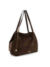 BORSA A SPALLA DONNA - BRACCIALINI MARRONE - B19373-PP 2