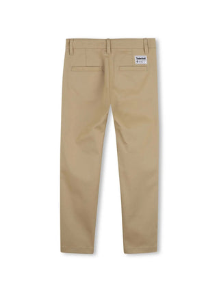 PANTALONE BAMBINO - TIMBERLAND BEIGE - T60836 2