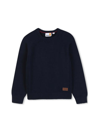 MAGLIONE BAMBINO - TIMBERLAND BLU - T61081