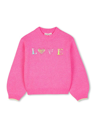 MAGLIONE BAMBINA - BILLIEBLUSH ROSA - U22467 1