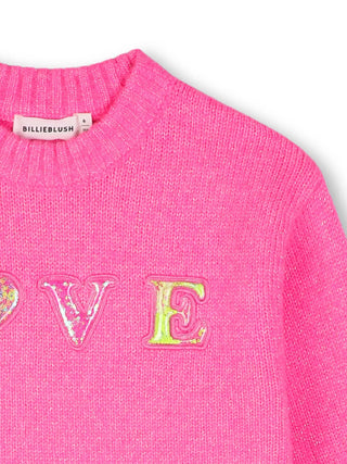 MAGLIONE BAMBINA - BILLIEBLUSH ROSA - U22467 3