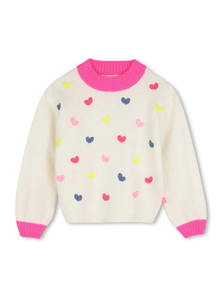 MAGLIONE BAMBINA - BILLIEBLUSH AVORIO - U22472 1