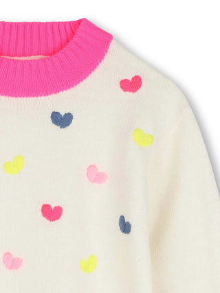 MAGLIONE BAMBINA - BILLIEBLUSH AVORIO - U22472 3