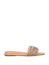 WOMEN'S FLAT SANDAL - BRACCIALINI GOLD - BR46 1