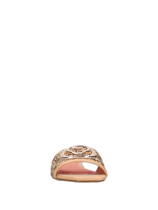 WOMEN'S FLAT SANDAL - BRACCIALINI GOLD - BR46 3