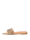 WOMEN'S FLAT SANDAL - BRACCIALINI GOLD - BR46 4