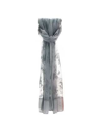 WOMEN'S SCARF - LUMBERJACK GREY - C905