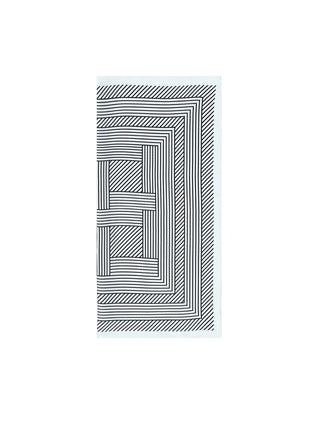 WOMEN'S SCARF - LUMBERJACK WHITE - E902
