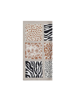 WOMEN'S SCARF - LUMBERJACK BEIGE - E905