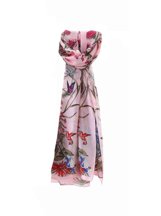 WOMEN'S SCARF - LUMBERJACK PINK - E919