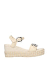 WOMEN'S SANDAL - SARA LOPEZ CREAM - SL51SA 301P 1