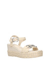 WOMEN'S SANDAL - SARA LOPEZ CREAM - SL51SA 301P 2