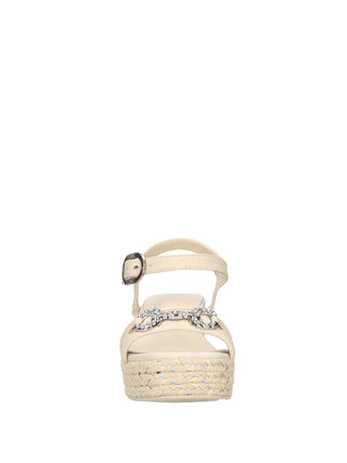 WOMEN'S SANDAL - SARA LOPEZ CREAM - SL51SA 301P 3