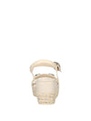 WOMEN'S SANDAL - SARA LOPEZ CREAM - SL51SA 301P 5
