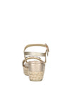 WOMEN'S SANDALS - SARA LOPEZ PLATINUM - SL51SA 301P 5