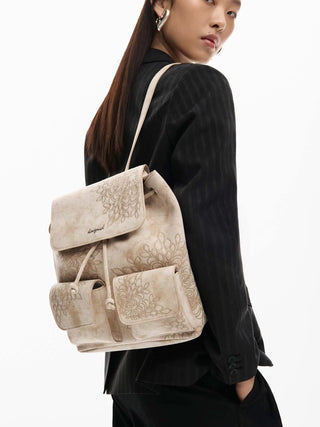 WOMEN'S BACKPACK - DESIGUAL WHITE - 26SAKP40 7