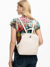 WOMEN'S BACKPACK - DESIGUAL WHITE - 26SAKP41 7