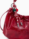 BORSA A SPALLA DONNA - DESIGUAL ROSSO - 26SAXP28 4