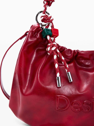 BORSA A SPALLA DONNA - DESIGUAL ROSSO - 26SAXP28 4