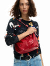 BORSA A SPALLA DONNA - DESIGUAL ROSSO - 26SAXP28 6