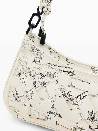 WOMEN'S HANDBAG - DESIGUAL WHITE - 26SAXP58 3