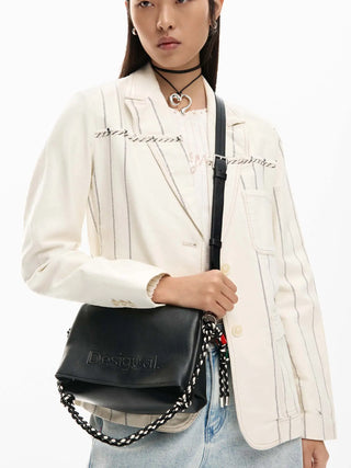 WOMEN'S SHOULDER BAG - DESIGUAL BLACK - 26SAXP61 6