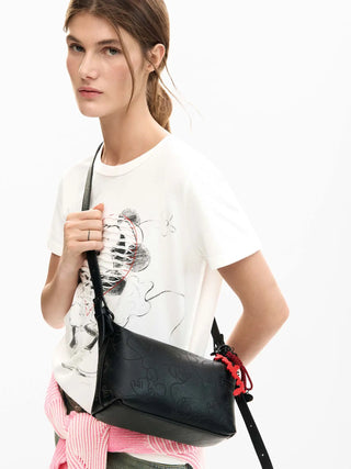 WOMEN'S SHOULDER BAG - DESIGUAL BLACK - 26SAXP75 6