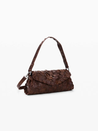 WOMEN'S HANDBAG - DESIGUAL BROWN - 26SAXPA2 2