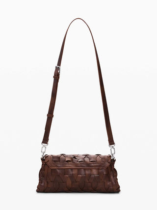 WOMEN'S HANDBAG - DESIGUAL BROWN - 26SAXPA2 3