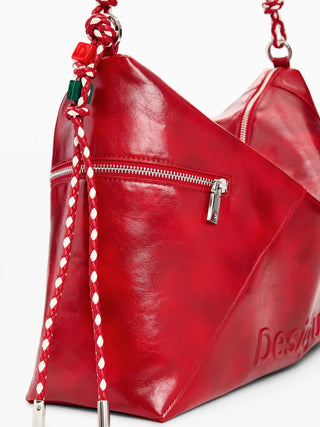 WOMEN'S HANDBAG - DESIGUAL RED - 26SAXPA8 4