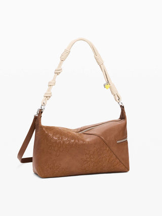 BORSA A SPALLA DONNA - DESIGUAL MARRONE - 26SAXPB6 2