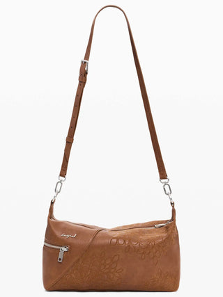 BORSA A SPALLA DONNA - DESIGUAL MARRONE - 26SAXPB6 3