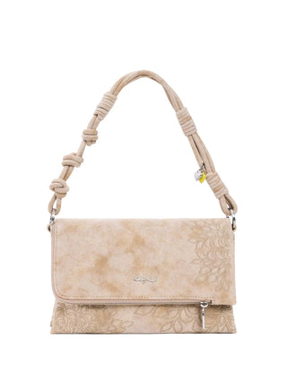 BORSA A SPALLA DONNA - DESIGUAL BEIGE - 26SAXPB9