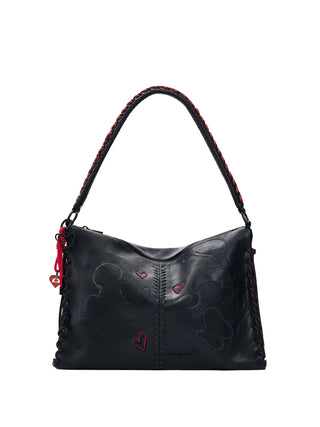 BORSA A SPALLA DONNA - DESIGUAL NERO - 26SAXPBE