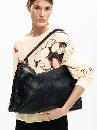 WOMEN'S SHOULDER BAG - DESIGUAL BLACK - 26SAXPBE 6