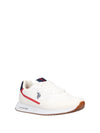 MEN'S SNEAKERS - US POLO ASSN. WHITE-RED - ALDEN001M/6NY1 2