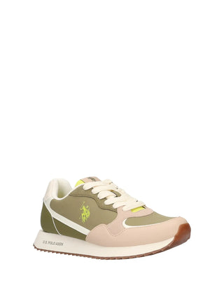 MEN'S SNEAKERS - US POLO ASSN. GREEN - ALDEN001M/6NY1 2