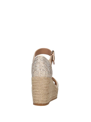 SANDALO DONNA - US POLO ASSN. BEIGE - ALYSSA025W/6C1 5