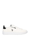 MEN'S SNEAKERS - US POLO ASSN. WHITE-BLACK - ARIS001M/6YM1 1